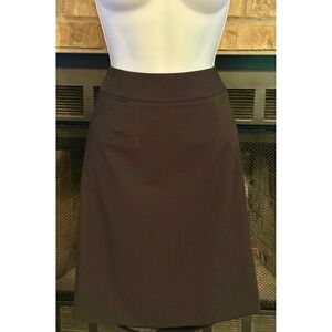 Calvin Klein Womens Black Pencil Skirt SPST1705 Size 10P Petite Knee Length NWT